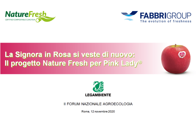 Nature Fresh wraps the Pink Lady© apples throughout Europe